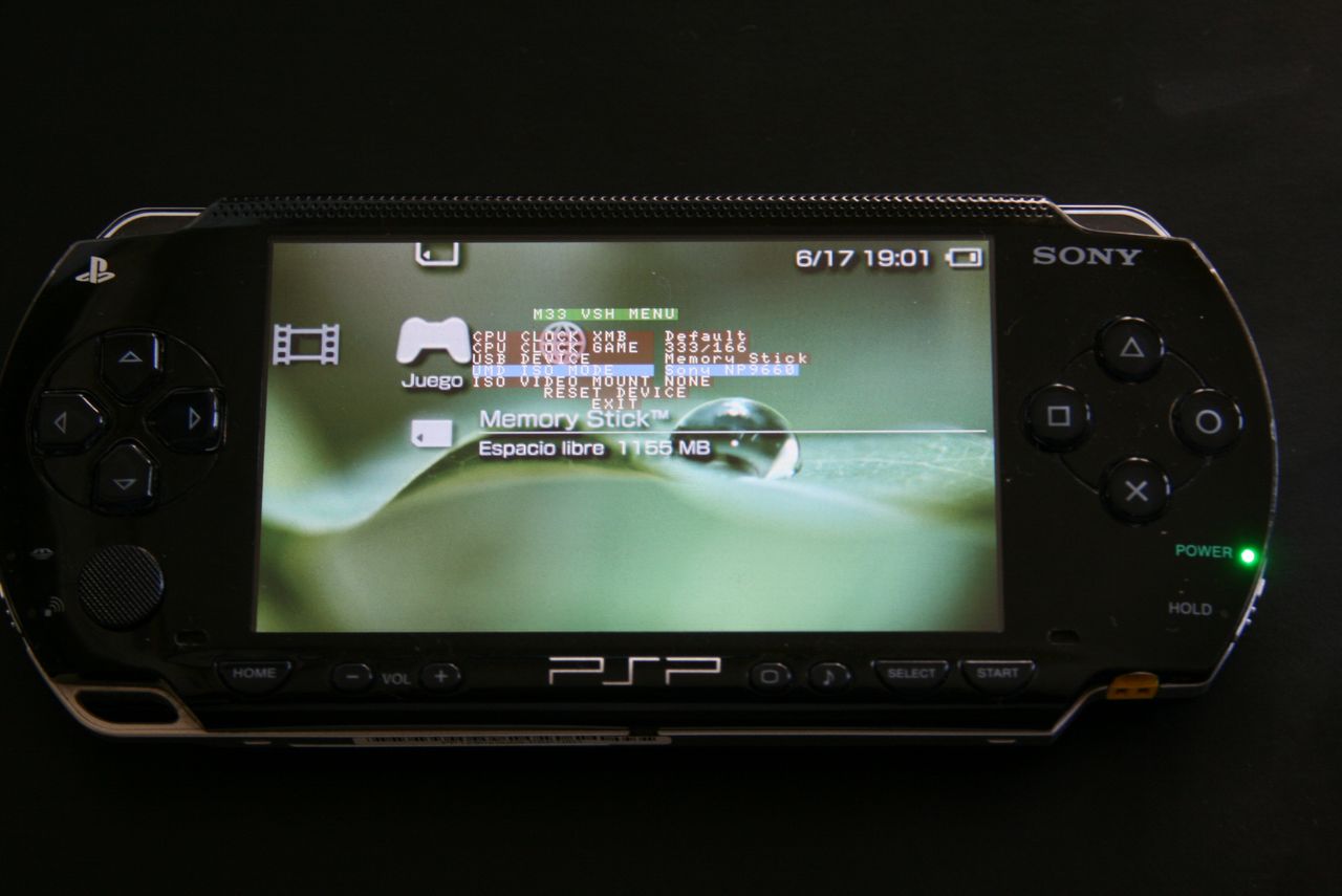 La consola portátil PSP se actualiza