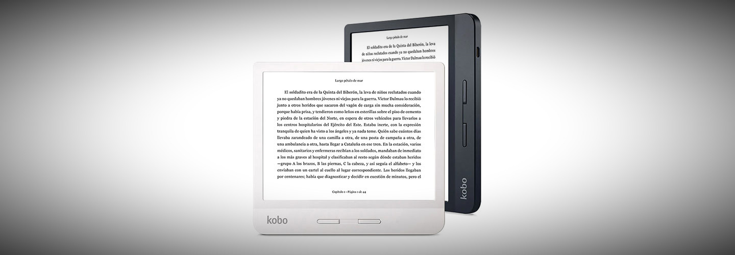eBooks con pantallas grandes de 8, 10 y 13 pulgadas: Kindle, Kobo, Onyx